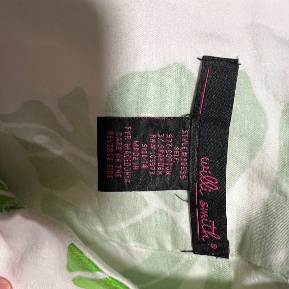 Tropical Leaf Print Skort - Picture 4 of 6